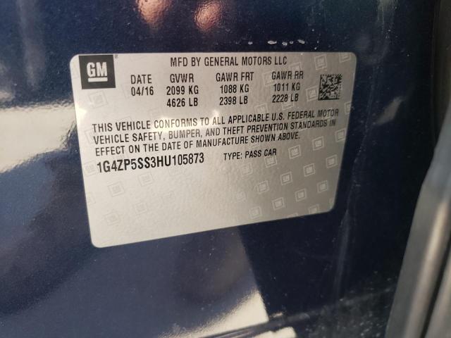 1G4ZP5SS3HU105873 Buick Lacrosse Essence