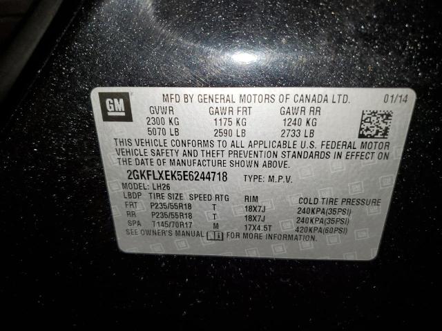 2GKFLXEK5E6244718 GMC Terrain Slt