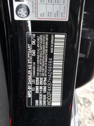 WDDZF4KB7HA098984 Mercedes-Benz E 300 4matic