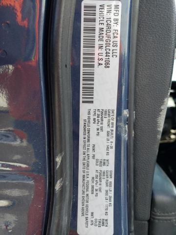 1C4RDJFG0LC441068 Dodge Durango Ssv
