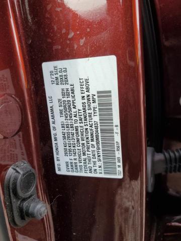 5FNYF6H90MB044837 Honda Pilot Touring