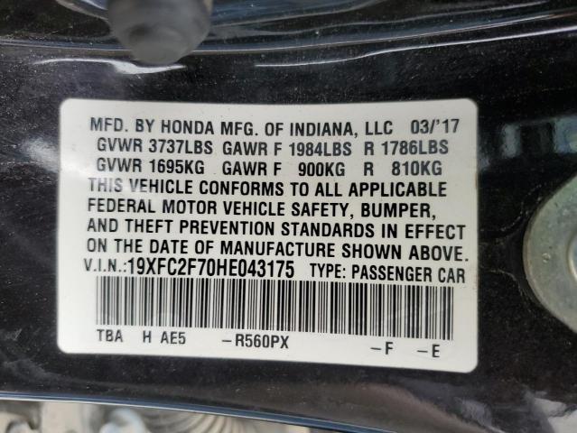 19XFC2F70HE043175 Honda CIVIC EX