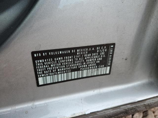 3VWCB7BU7LM029722 Volkswagen JETTA S