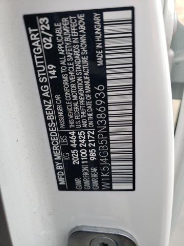 W1K5J4GB5PN386936 Mercedes-Benz CLA 250