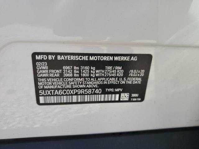 5UXTA6C0XP9R58740 BMW X5 Xdrive45e