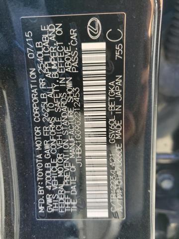 JTHBK1GG9G2212453 Lexus ES 350