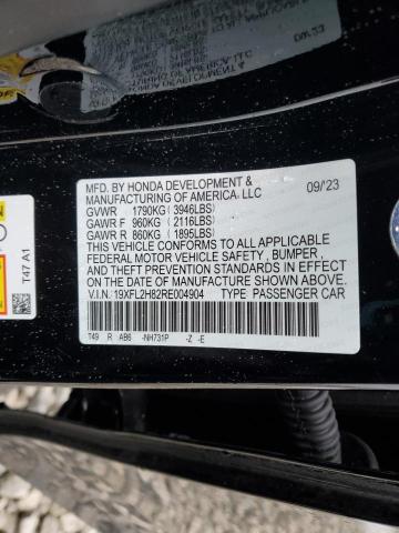 19XFL2H82RE004904 Honda Civic Sport