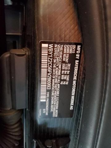 WBY1Z2C56FV286993 BMW I3 Bev