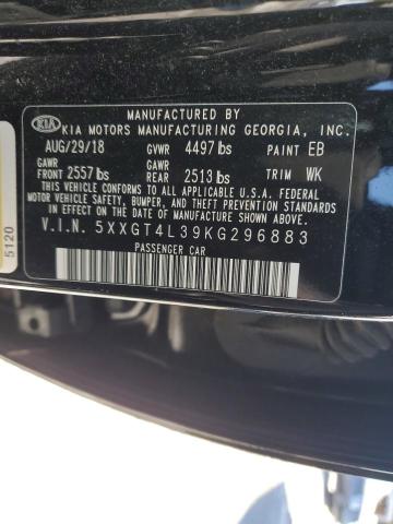 5XXGT4L39KG296883 KIA Optima Lx
