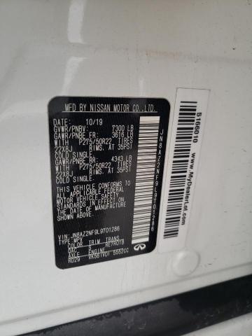 JN8AZ2NF9L9701286 Infiniti QX80 LUXE