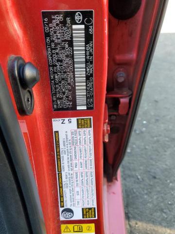 JTDKARFU0G3511222 Toyota Prius