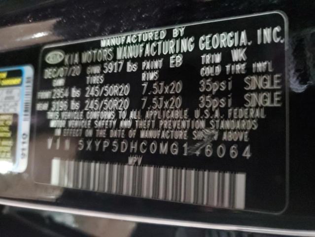 5XYP5DHC0MG146064 KIA Telluride Sx