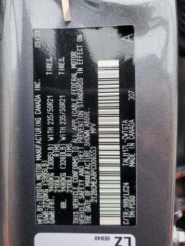 2T2BCMEA8PC006553 Lexus Rx 500h F Sport