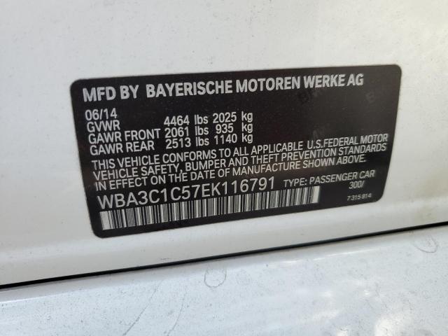 WBA3C1C57EK116791 BMW 328 I Sulev