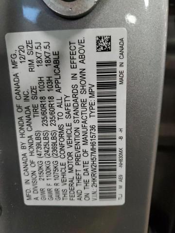 2HKRW2H57MH615736 Honda CR-V EX