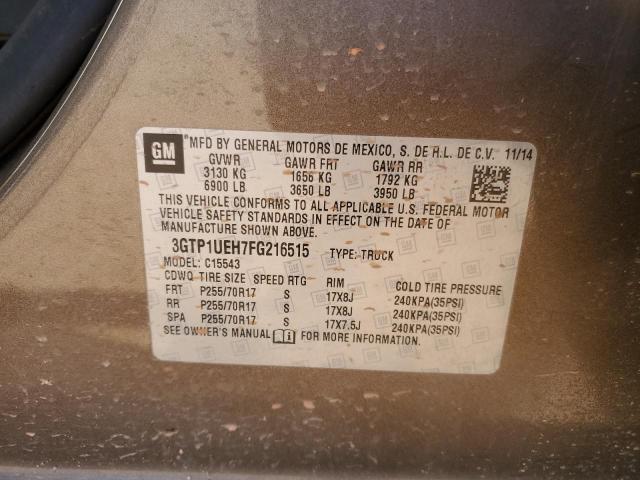 3GTP1UEH7FG216515 GMC Sierra C1500 Sle