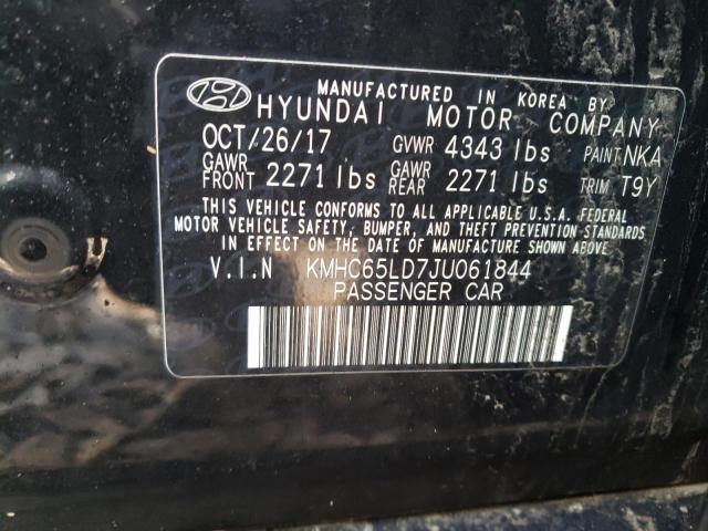 KMHC65LD7JU061844 Hyundai Ioniq
