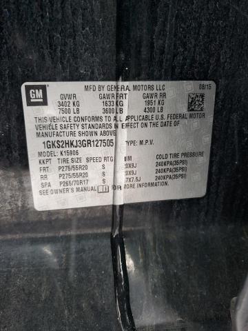1GKS2HKJ3GR127505 GMC YUKON XL DENALI