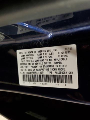19UUB1F58FA018271 Acura TLX TECH