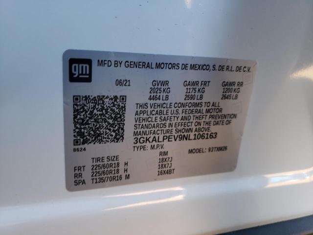 3GKALPEV9NL106163 GMC Terrain Slt