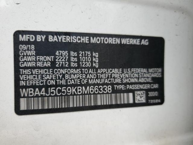 WBA4J5C59KBM66338 BMW 440i Gran Coupe