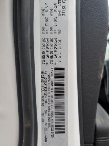 1C4SDJFT9KC631674 Dodge Durango Ssv