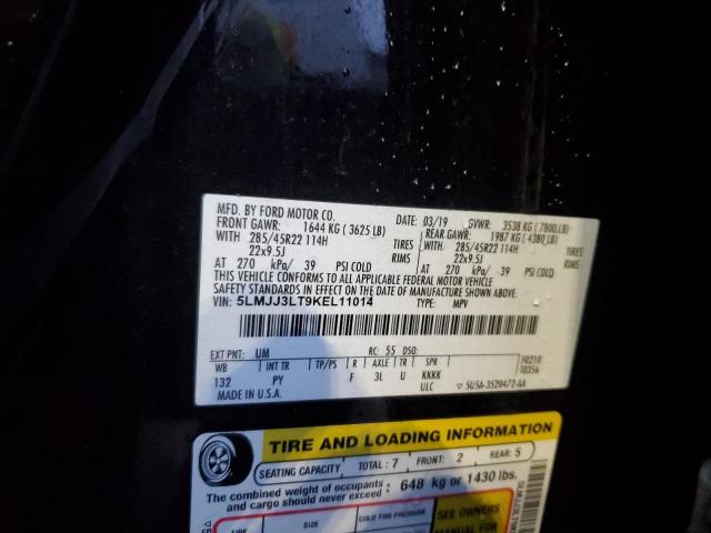5LMJJ3LT9KEL11014 Lincoln Navigator L Reserve