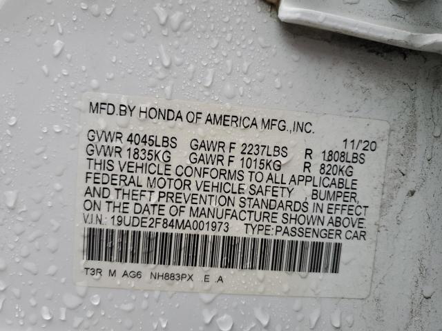19UDE2F84MA001973 Acura Ilx Premium A-spec