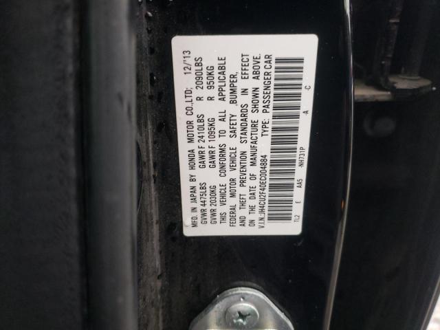 JH4CU2F40EC004884 Acura TSX