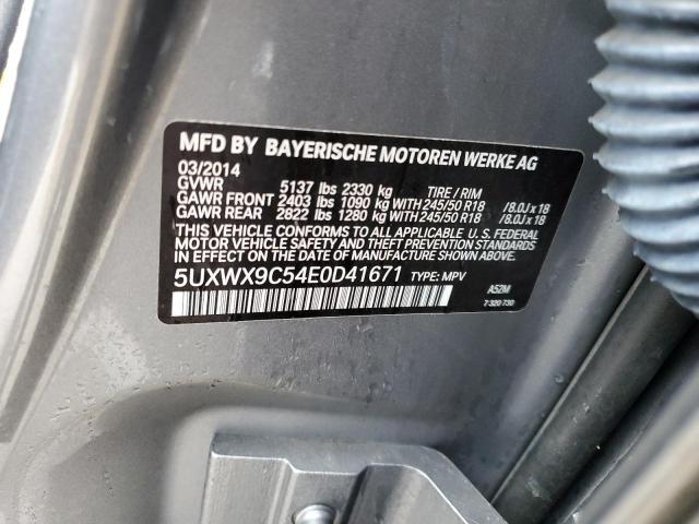 5UXWX9C54E0D41671 BMW X3 Xdrive28i