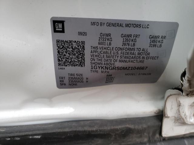 1GYKNGRS0MZ104667 Cadillac Xt5 Sport