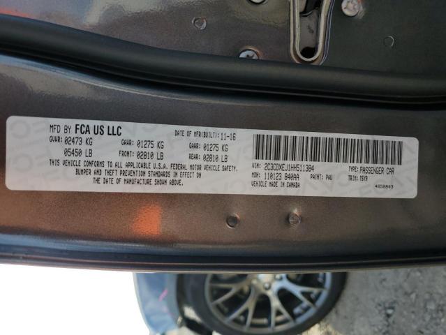 2C3CDXEJ1HH511384 Dodge Charger Srt 392