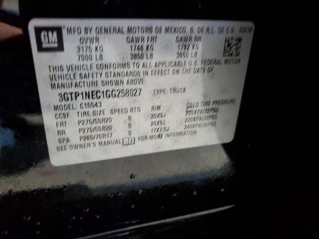 3GTP1NEC1GG258027 GMC Sierra C1500 Slt