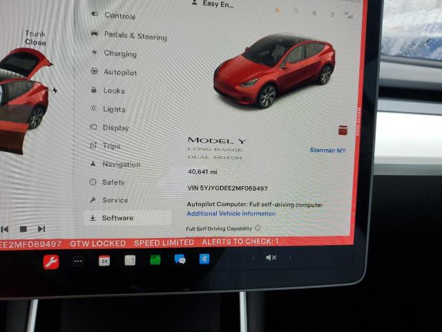 5YJYGDEE2MF069497 Tesla Model Y