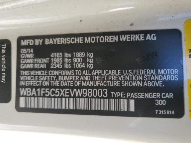 WBA1F5C5XEVW98003 BMW 228 I