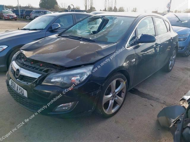 Auction sale of the 2011 Vauxhall Astra Sri, vin: *****************, lot number: 39436944