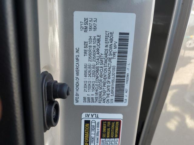 5J6RW1H56JL001093 Honda CR-V EX