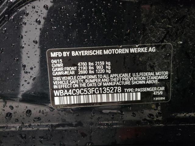 WBA4C9C53FG135278 BMW 428 Xi Gran Coupe Sulev
