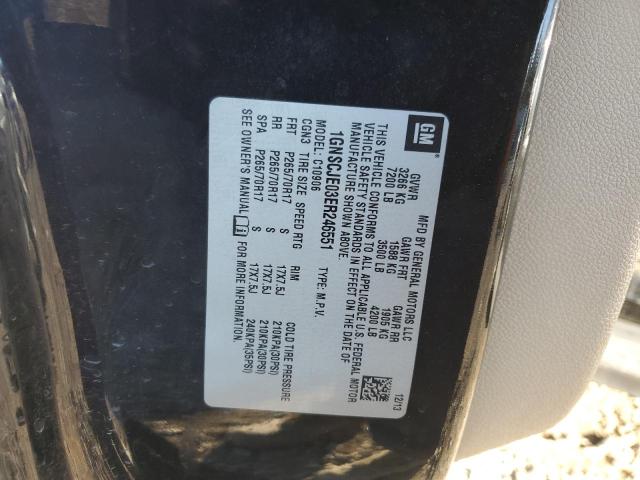 1GNSCJE03ER246551 Chevrolet Suburban C1500 Lt