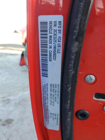 2C3CDZFJ1MH506237 Dodge Challenger R/t Scat Pack