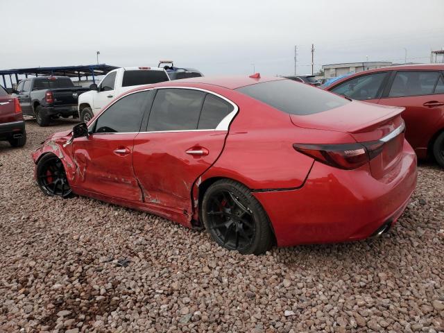 JN1FV7ARXJM700249 Infiniti Q50 Red Sport 400
