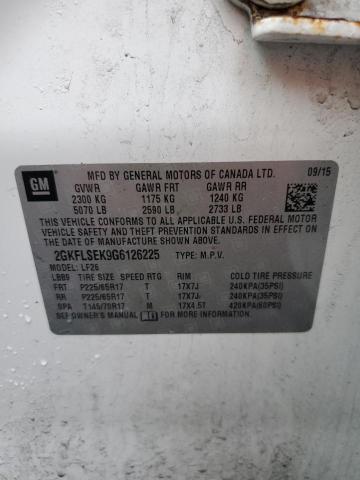 2GKFLSEK9G6126225 GMC Terrain Sle