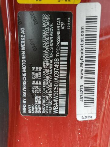 WBA4W3C50JAC97498 BMW 430I