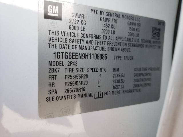1GTG6EEN9H1108086 GMC Canyon Denali