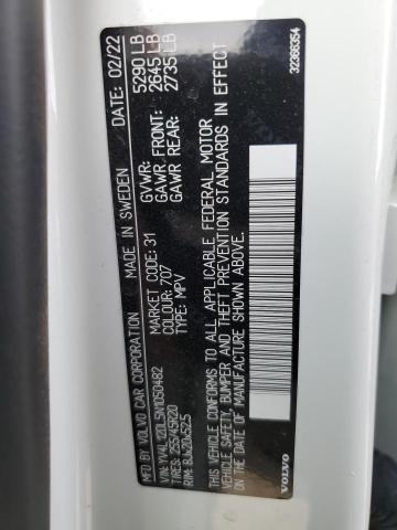 YV4L12DL5N1050482 Volvo Xc60 B5 Inscription