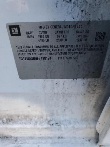 1G1PG5SB9F7118191 Chevrolet CRUZE LTZ
