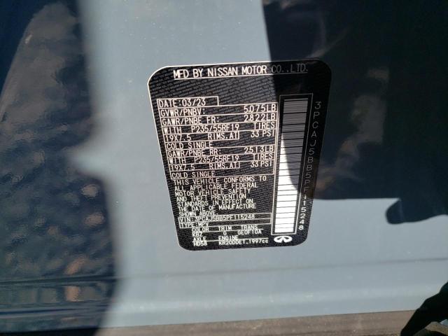 3PCAJ5BB5PF115248 Infiniti Qx50 Luxe