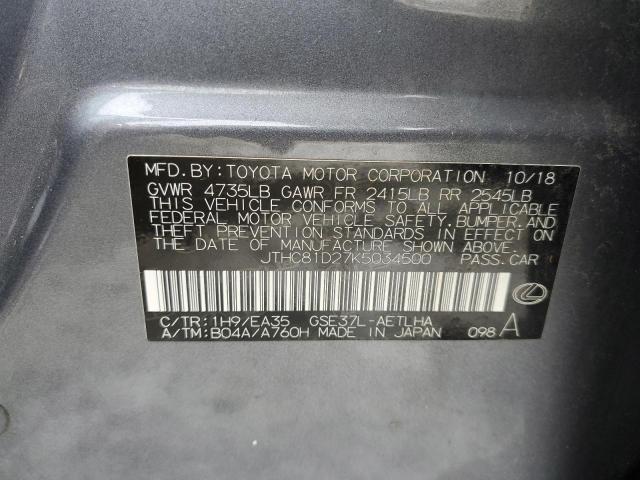 JTHC81D27K5034500 Lexus IS 300