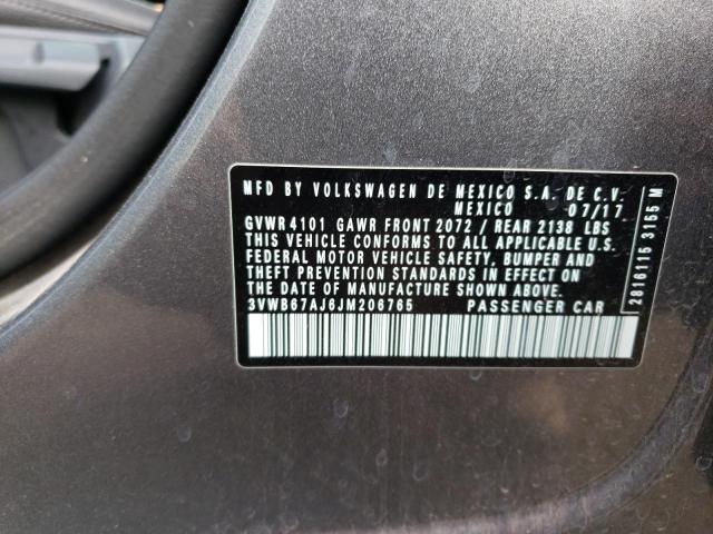 3VWB67AJ6JM206765 Volkswagen JETTA SE