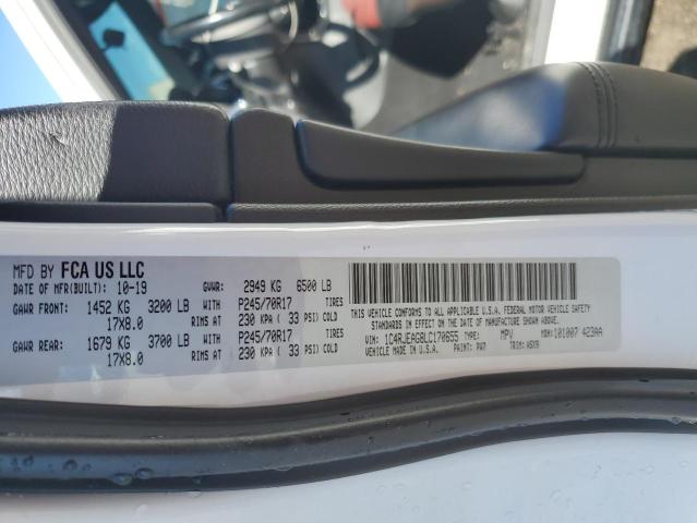Jeep Grand Cherokee Laredo 2020 1C4RJEAG8LC170655 Image 13